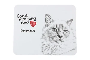 Birmaan muismat met kat Art-Dog - Afbeelding 1 van 7