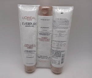 L'Oreal EverPure Curl Cocoon Creme 3-Pack Simply Clean Sulfate-Free NEW - Picture 1 of 2