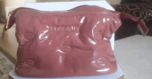 NEU Huda Beauty Faux Filler Glanzbeutel Tasche Kosmetiktasche dunkelbraun - Bild 1 von 10