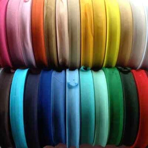 50 METERS OR 5 METERS OF 25MM (1 INCH) COTTON BIAS BINDING TAPE~VARIOUS COLOURS - Picture 1 of 41