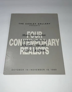 THE COOLEY GALLERY PRESENTS - FOUR CONTEMPORARY REALISTS) OCT 19 - NOV 19, 1983) - Picture 1 of 4