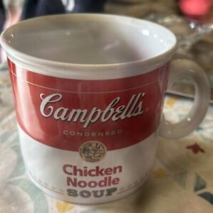 Vintage 1996 Corning Campbell's Condensed Soup Coffee Mug Genuine Porcelain.