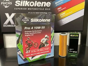 KTM 1290 SUPER DUKE R OIL AND FILTER FULLY SYNTHETIC 2014 TO 2019 - Picture 1 of 1