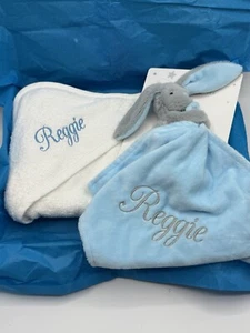 Hooded Baby Towel And Comforter Gift Set - Picture 1 of 8