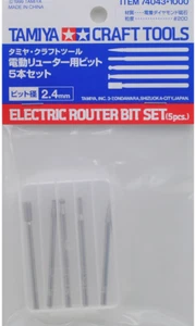 Tamiya 74043 ELECTRIC ROUTER BIT SET (5 PCS.) - Picture 1 of 2