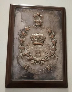 “Albuhera” Middlesex Regiment British Army - Crest / targa commemorativa 1914 - Foto 1 di 8