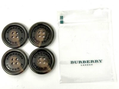 BURBERRY TRENCH COAT AUTHENTIC REPLACEMENT BUTTONS 48L (30mm) SET OF 4 BRAND NEW - Image 1 of 2