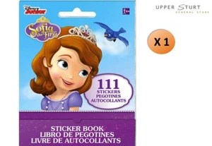 Sofia The First Sticker Booklet 111 Stickers Favour Party Supplies FAST SHIPPING - Picture 1 of 1