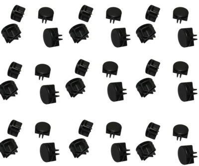 Conectores de rejilla de alambre de plástico NEGRO 100 piezas organizador de malla a presión mini cable de unión Foto 1 de 4