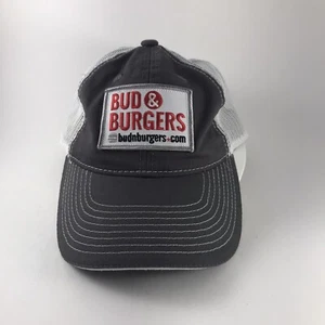 Gorra Bud and Burgers Snapback gorra espalda con red - Perfecto estado - Nunca usada - Imagen 1 de 4