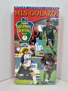 NEW SEALED - MLS Golazo! Hispanic Heritage Night VHS Major League Soccer 2001 - Picture 1 of 5