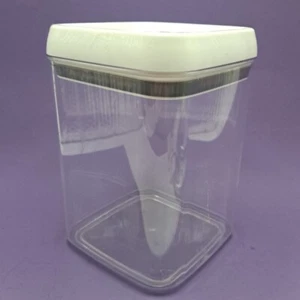 Contenedor hermético de almacenamiento de alimentos dispensador de cereales organización de cocina - Imagen 1 de 8