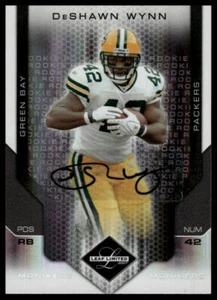 2007 Leaf Limited #285 DeShawn Wynn Monikers Autographs Silver #/99 - Picture 1 of 2
