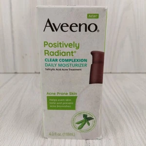 Aveeno crema idratante quotidiana positiva radiante Clear Complexion incline all'acne 4 oz 2026 - Foto 1 di 3