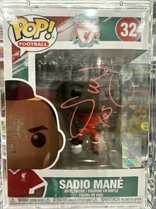 Funko Pop! Autógrafo firmado por Sadio Mane #32 certificado de autenticidad 5C55075 - Imagen 1 de 14