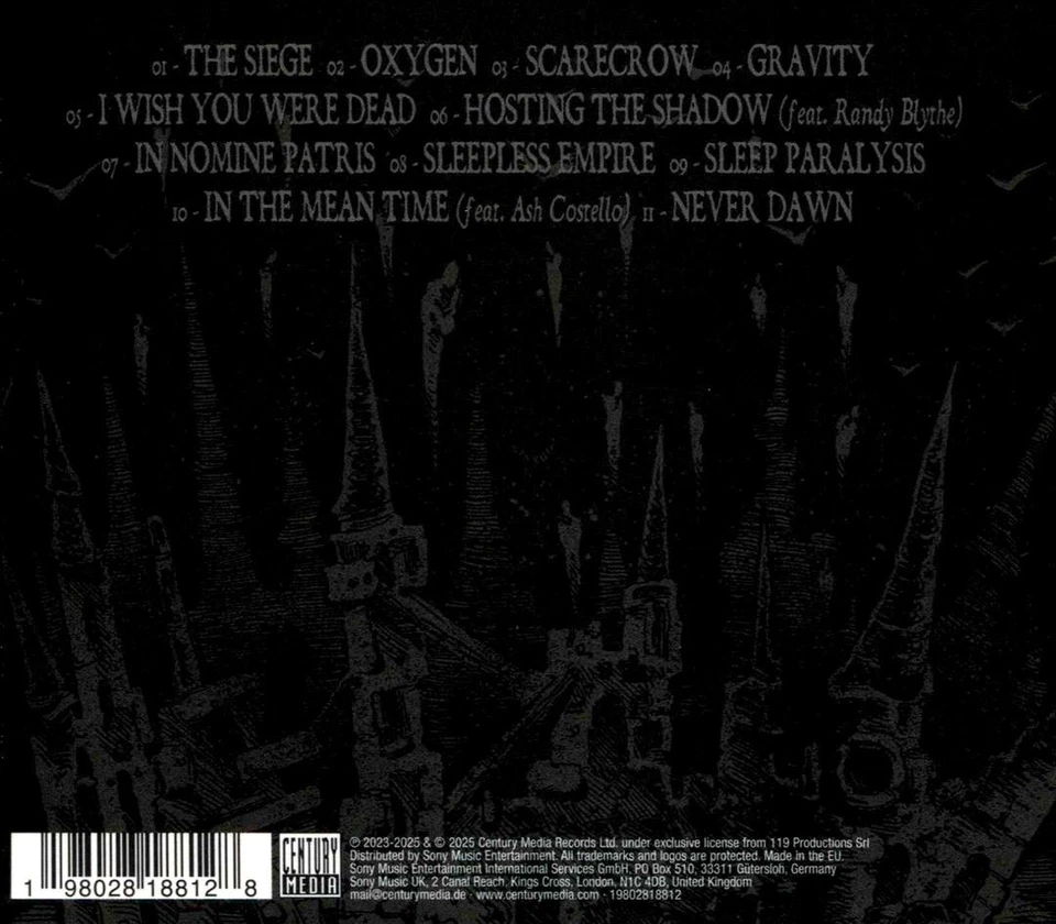 LACUNA COIL SLEEPLESS EMPIRE NEW CD - Image 1 of 1