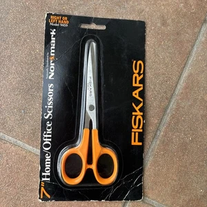 Neu Vintage 7" Normark Modell 9459 Fiskars orange Schere 1979 Made in USA SELTEN - Bild 1 von 6