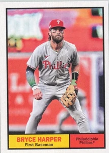 2024 Topps Archives 1961 #73 Bryce Harper Philadelphia Phillies - Picture 1 of 2