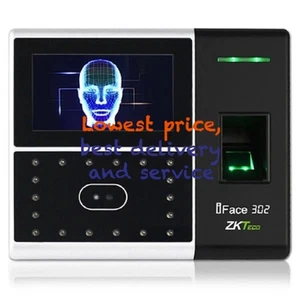 ZKTeco iFace302-S WiFi Face Fingerprint Identification Time Attendance Original - Picture 1 of 4