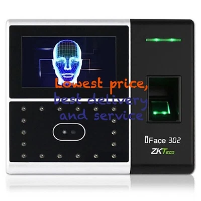 ZKTeco iFace302-S WiFi Face Fingerprint Identification Time Attendance Original· - Image 1 of 4