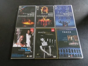 WAGNER/GERSHWIN/CALLAS/PUCCINI - 6 x DVD Job Lot - Walkure/Siegfried/Rheingold - Bild 1 von 7