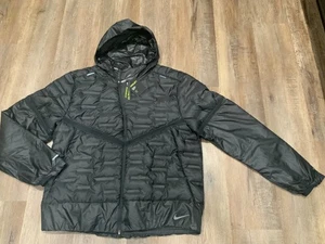 NEW NIKE AEROLOFT RUNNING WATER-REPELLENT JACKET CU7792-010 Men's Sz L - Picture 1 of 13