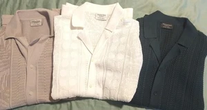 3 x Industrie Mens Short Sleeve Knits (XS) - Picture 1 of 4
