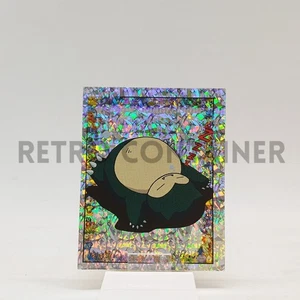 NINTENDO POKEMON MERLIN Sticker Card (1999 Series 1) - S22 - SNORLAX (Holo) - Picture 1 of 1
