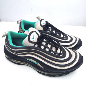 Nike Air Max 97 Clear Emerald Sneakers 921826-013 Men's Size 10 Blue - Picture 1 of 12