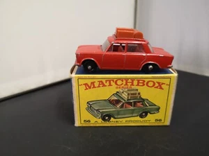 W512-MATCHBOX LESNEY No56B FIAT 1500 WITH BOX.**RED BODY** - Picture 1 of 12