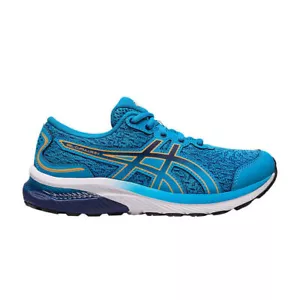 ASICS Gel Cumulus 24 GS 'Island Blue Sun Peach' 1014A270-402 Kids Shoes - Picture 1 of 1