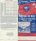 Banner Tours Of 1940 Train Travel Pullman Sleepers Itineraries Prices Photos