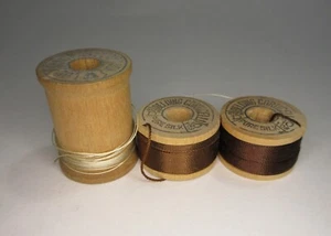 Vintage Silk Sewing Thread Wooden Spool Belding Corticelli - Picture 1 of 7