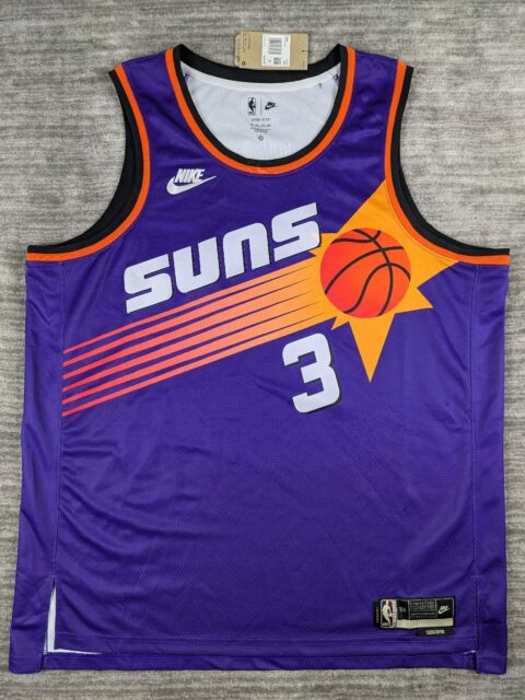 Nike Men's Phoenix Suns Devin Booker #1 Purple Hardwood Classic Dri-Fit Swingman Jersey, XXL