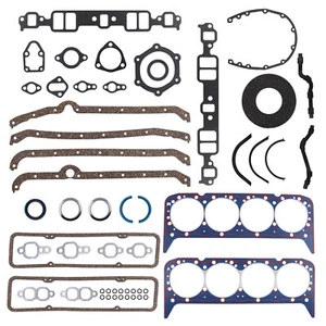 Intake & Exhaust Manifold Gasket for Chevy 283 - 350 V8 1955 -1980 Small Block - Bild 1 von 15
