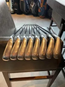 MIZUNO JPX E600 Iron Set 8pcs 5-9+Pw,Fw,Sw Original Carbon 62g Flex SR RH Used - Picture 1 of 8