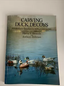 1981 Carving Duck Decoys Shrouds Hillman 16 Full-Size Templates Dover Woodworker - Picture 1 of 12