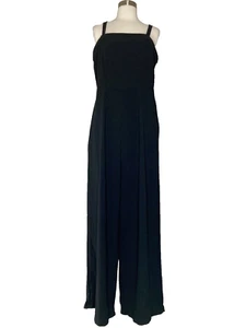 Wild Fable Jumpsuit Women Large Black Removable Strap Adjustable Side Zipper NWT - Picture 1 of 8