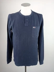 Tommy Vaqueros Hilfiger Sudadera Hombre T.S Deporte Chaqueta Vintage - Imagen 1 de 8