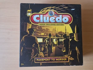 Cluedo Super Challenge Edition Passport to Murder Board Game Complete ALL PIECES - Picture 1 of 7