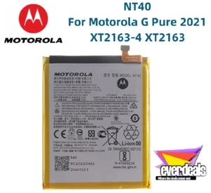 Motorola OEM Original Phone Battery Moto G Pure XT2163 NT40 3550mAh Li-Ion Part - Picture 1 of 1