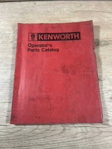 1989 Kenworth Operator's Parts Catalog Chassis - Imagen 1 de 5
