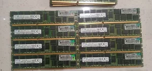 Genuine 16GB HP Samsung M393B2G70DB0-CMAQ2M DDR3 ECC RDIMM 712383-081 Memory - Picture 1 of 7