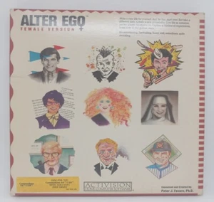 Commodore 64/128 - Alter Ego Female Version * Vintage 1985 Complete In Box RARE - Picture 1 of 10