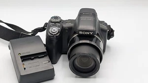 Sony Cyber-shot DSC-HX1 9.1MP Digital Blk Camera W/Battery & Charger - Untested  - Picture 1 of 17