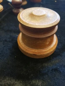 Beautiful Wooden Watchmakers/Jewelers Desktop Container For Morse's Drill Bits - Picture 1 of 9