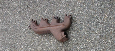 Ford Mustang 1970, Cougar 351C-4V izquierda/colector escape colector 70, ¿Torino? Foto 1 de 2