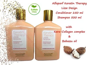 Alfaparf Lisse Design Keratin Therapy Maintenance Shampoo & Conditioner 250ml - Picture 1 of 1
