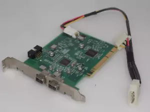 VINTAGE-Compaq FIRERAIN Dual Port PCI Firewire Card 223490-001 - Picture 1 of 4