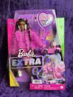 Mattel Barbie Extra Doll Pink 15 Styling Pc 1980 Necklace Pet Dog Car etc AA NIB